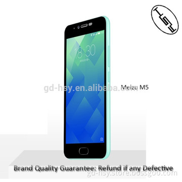 HUYSHE best quality anti-broken 2.5D full cover tempered glass screen protector for Meizu M5
